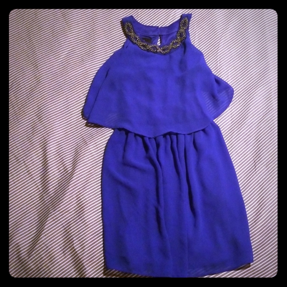 Used Blue Kids Dress